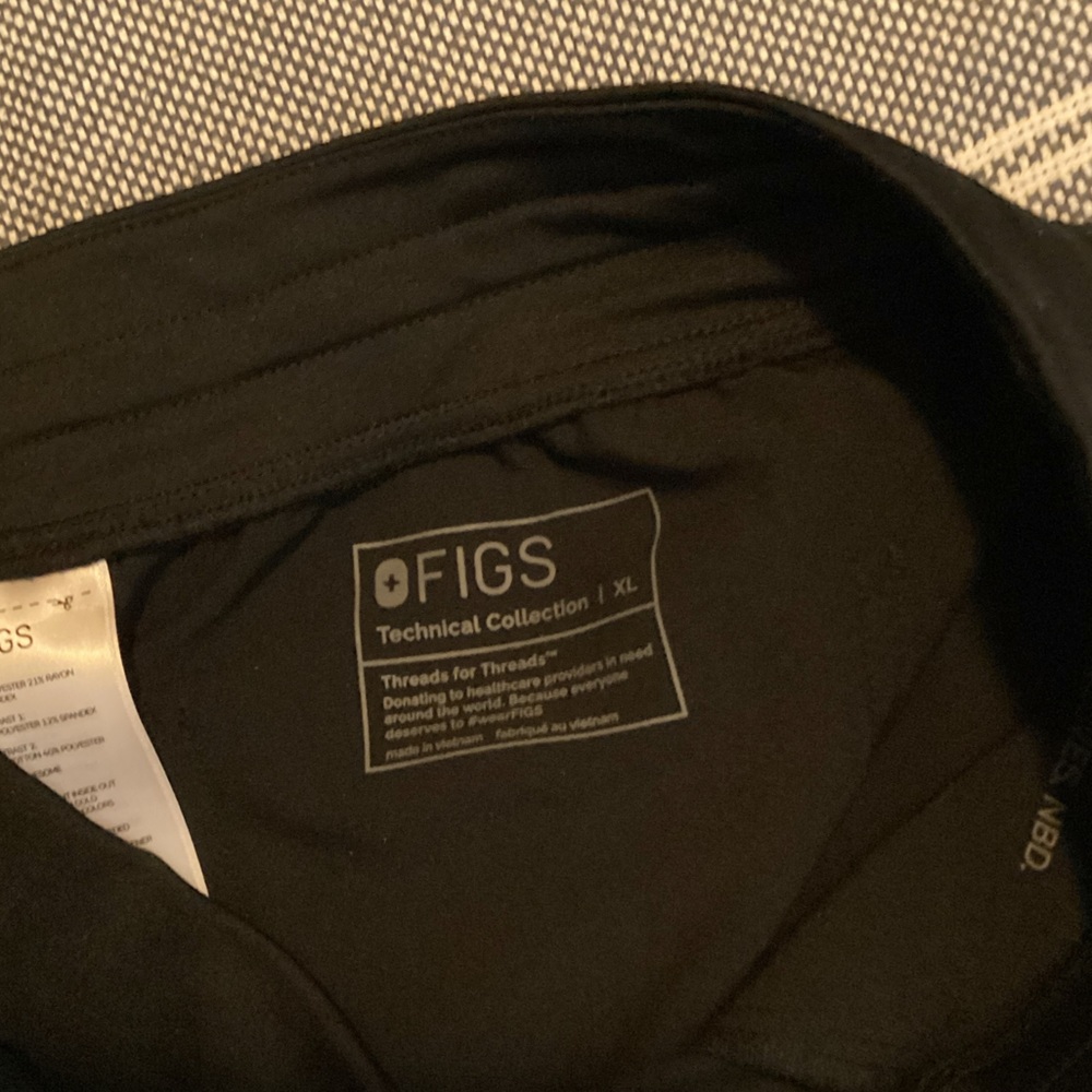 Figs black Technical Collection Zamora jogger scrub pants - Picture 6 of 6